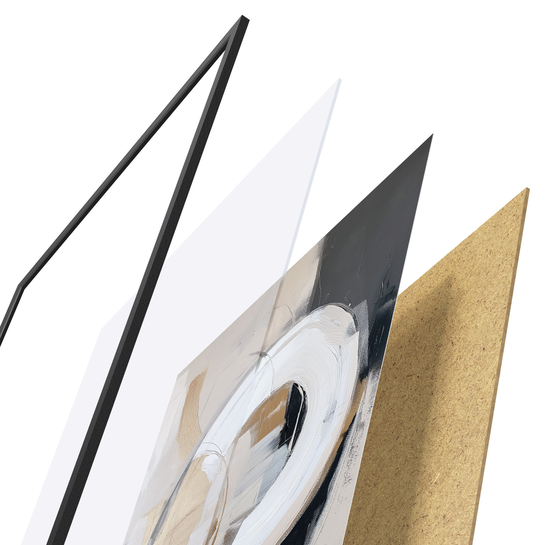 Poster Abstraktion f50051