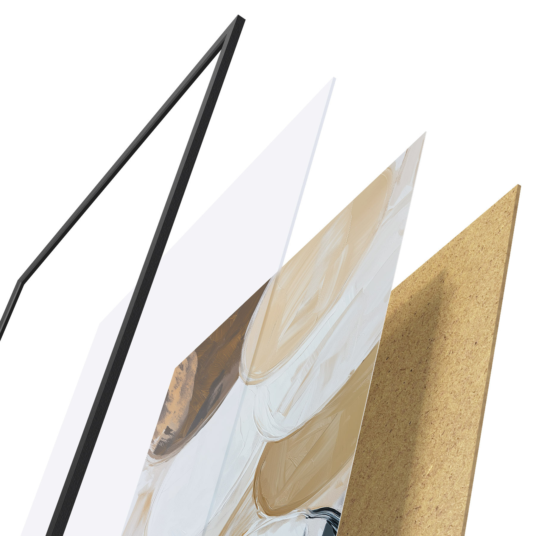 Poster Abstraktion f50052