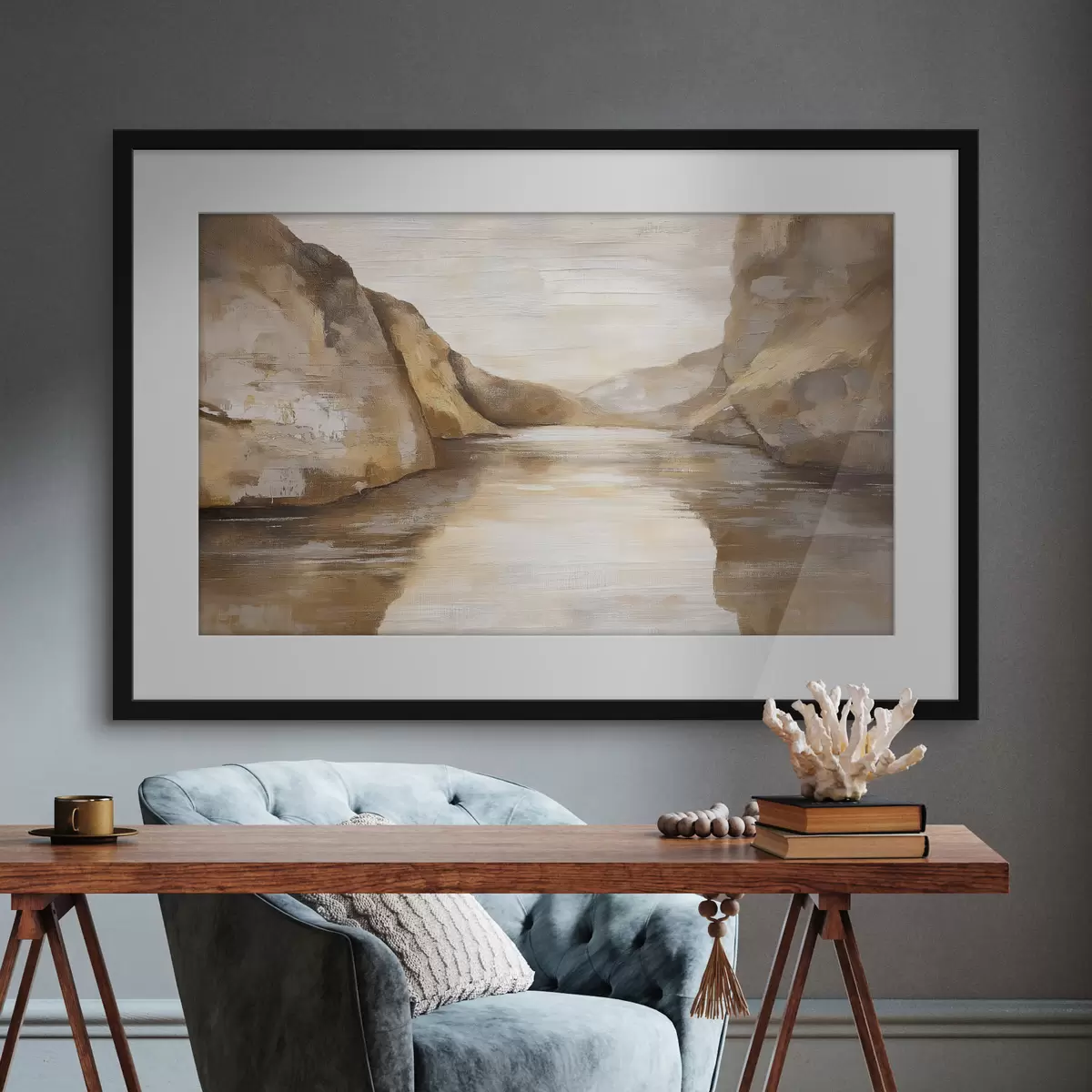 Poster Rocky Lake f50055