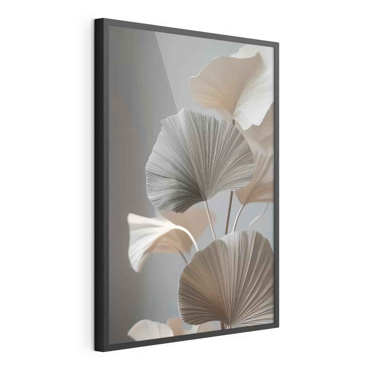 Poster Zierblätter in Fächerform f49971