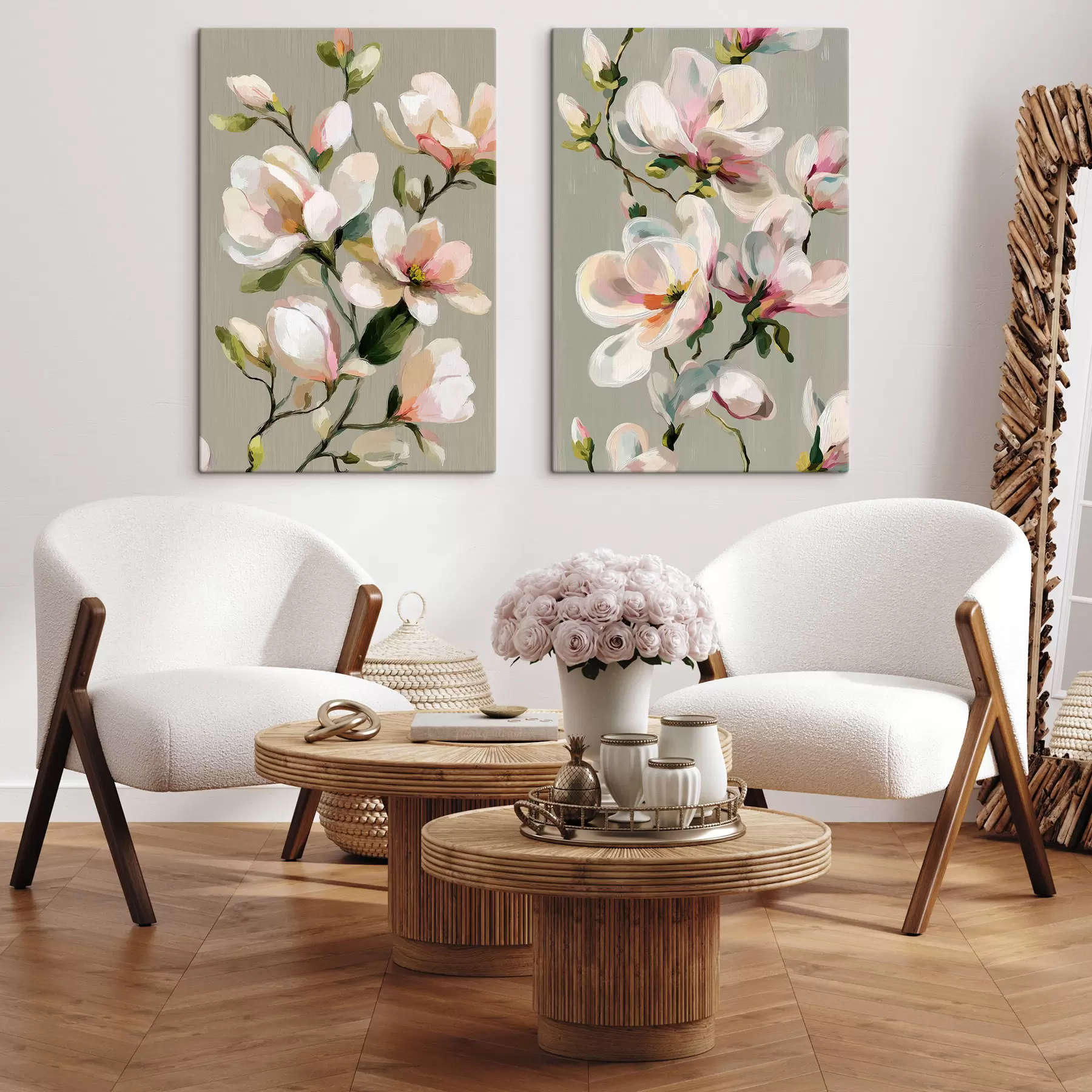 Wandbilder Blühende Magnolie m30800