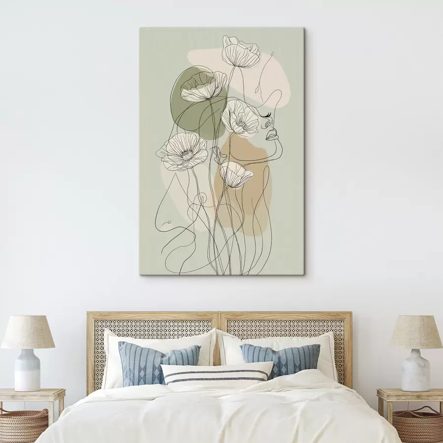 Wandbilder Sanfte Blüte s50109