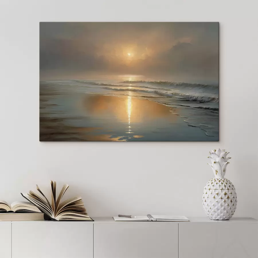 Wandbilder Sonnenaufgang über dem Meer s50114