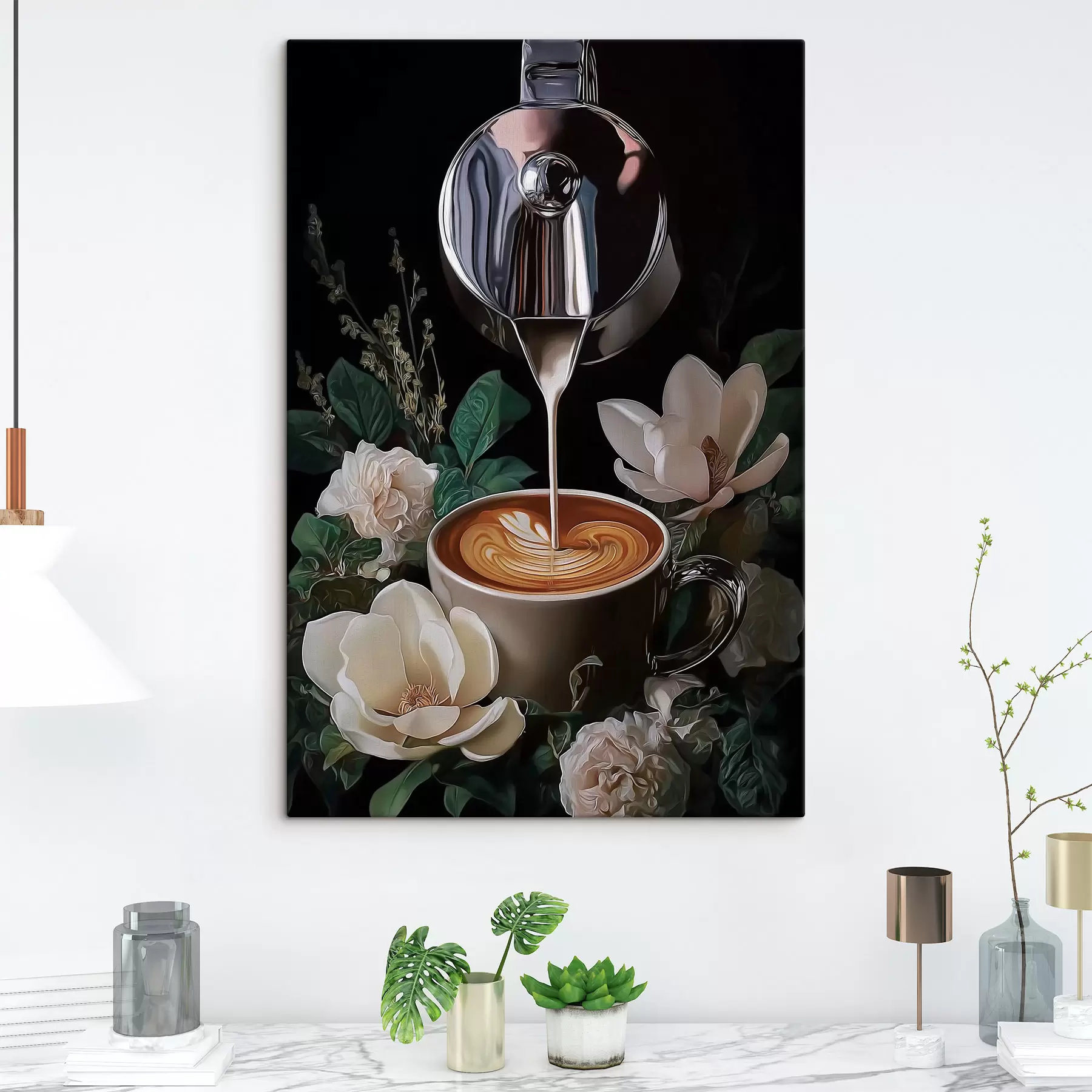 Wandbilder Kaffee-Stillleben s50123