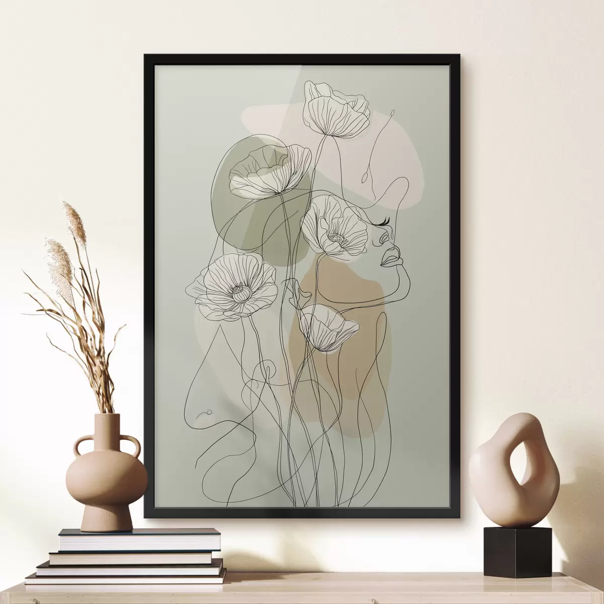 Poster Sanfte Blüte f50109