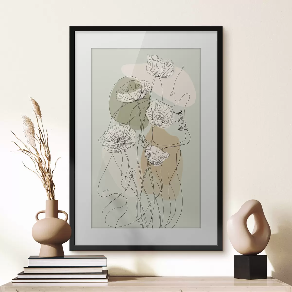 Poster Sanfte Blüte f50109