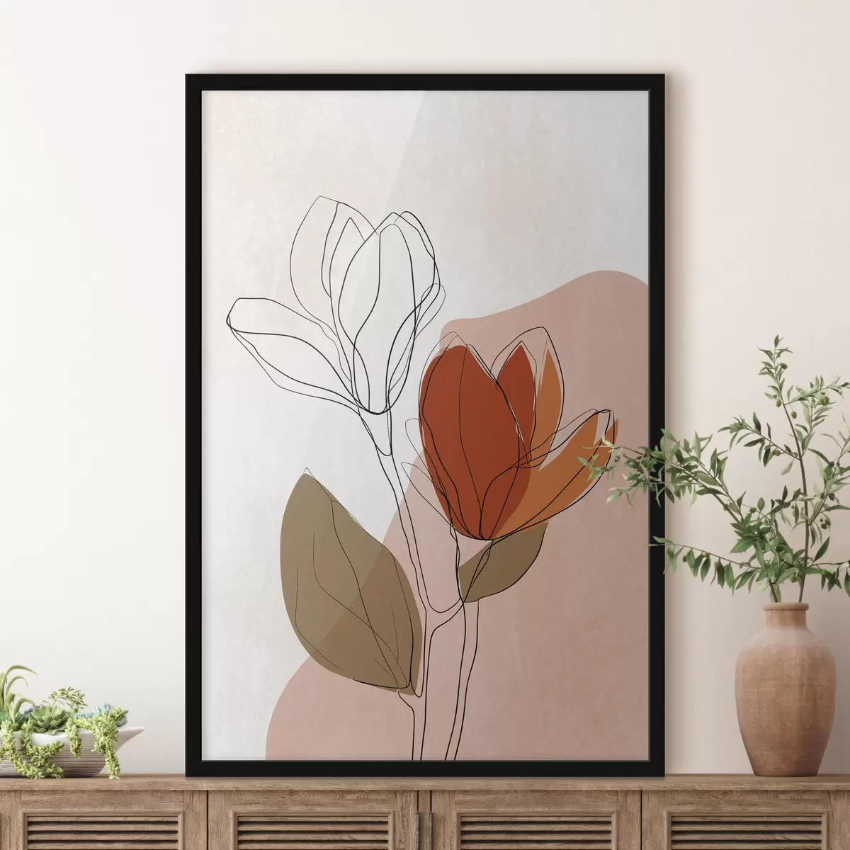 Poster Botanische Studie f50110