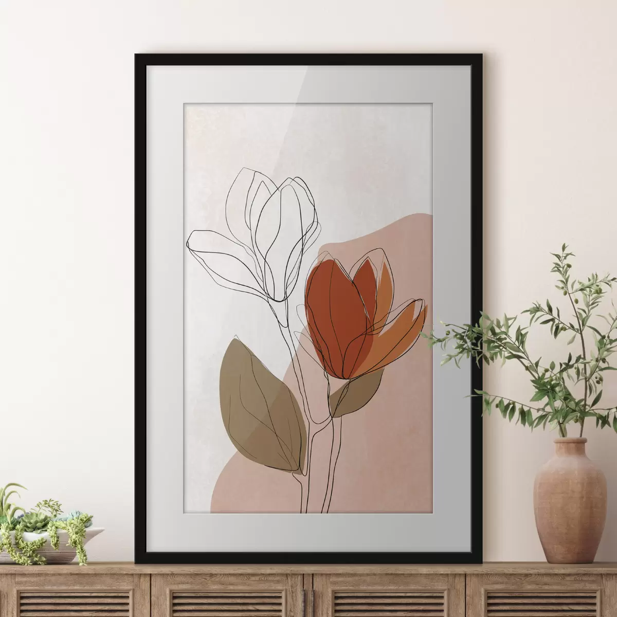 Poster Botanische Studie f50110