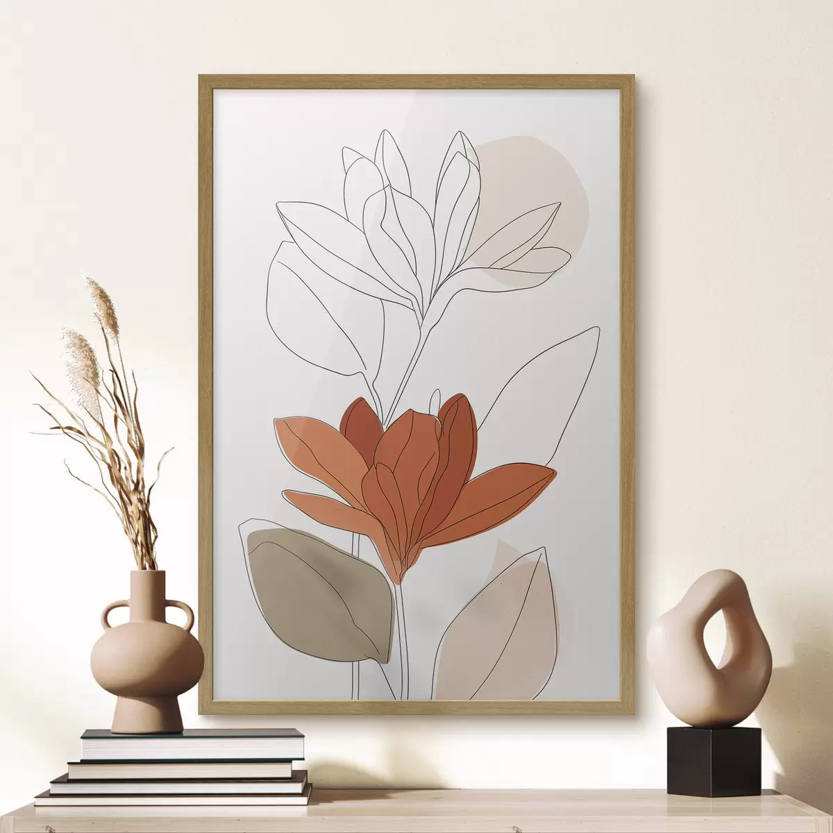 Poster Zarte Blüte f50111