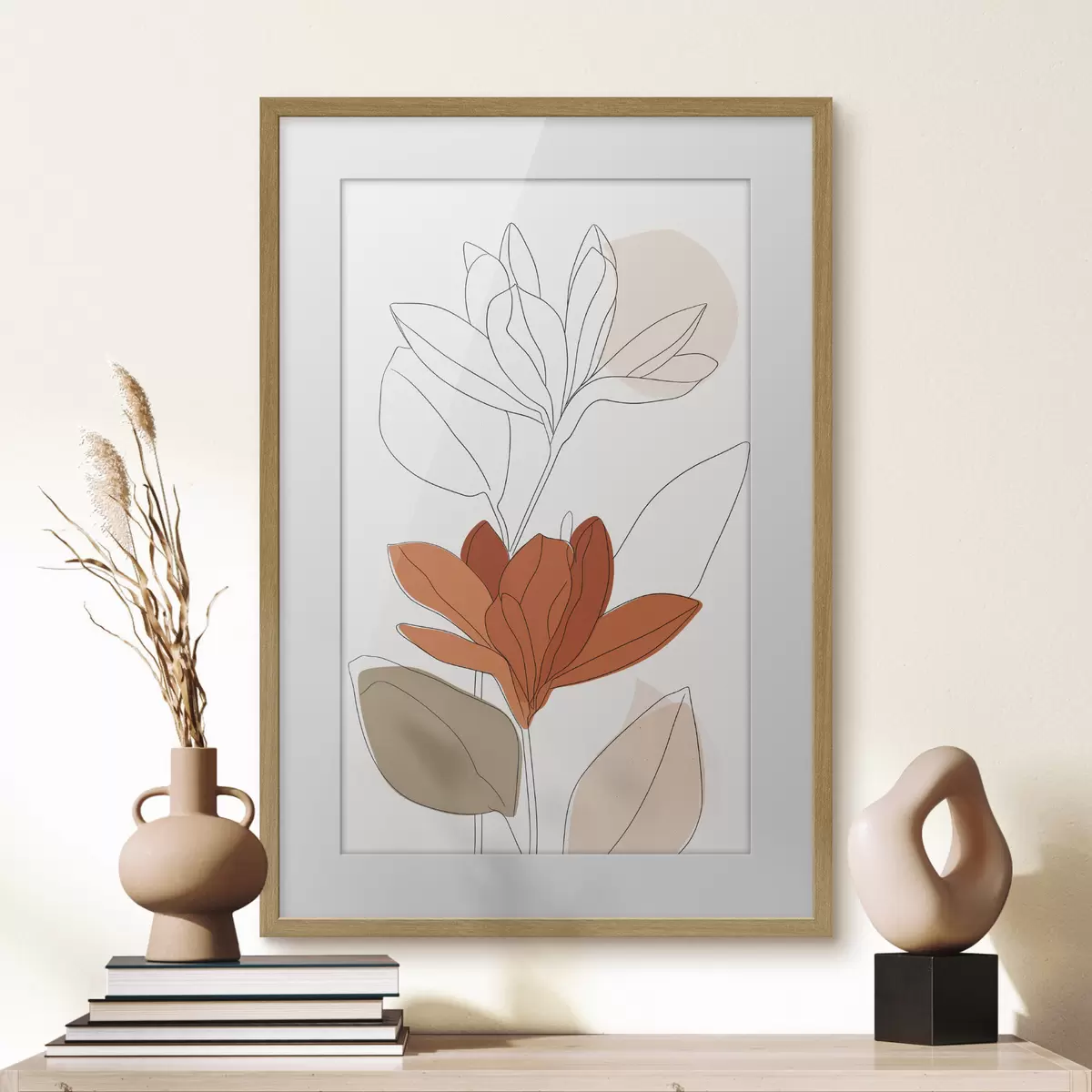 Poster Zarte Blüte f50111