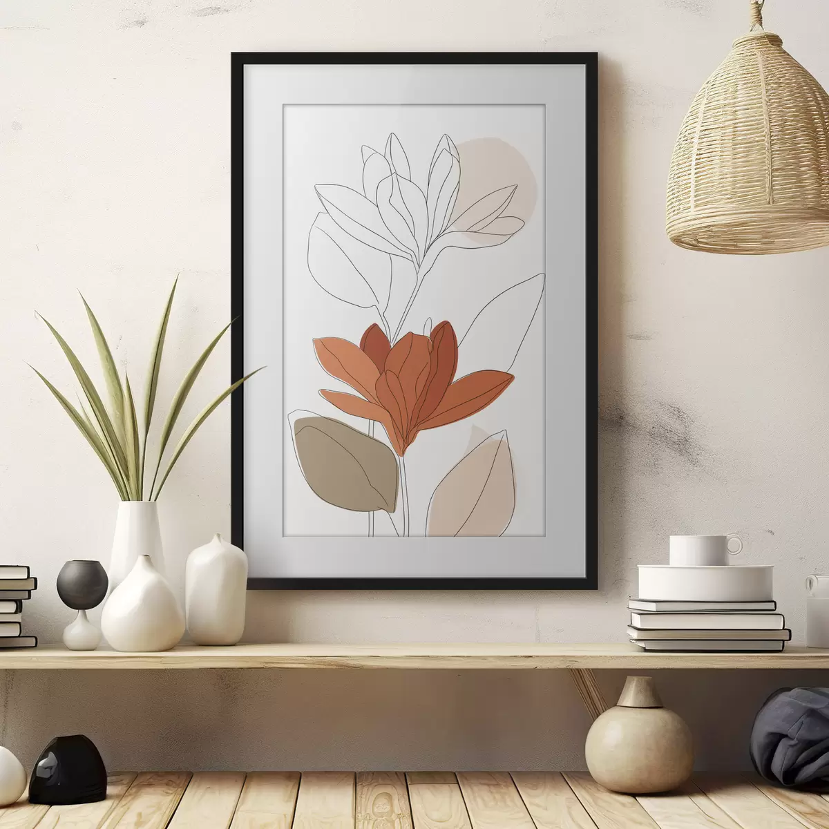 Poster Zarte Blüte f50111