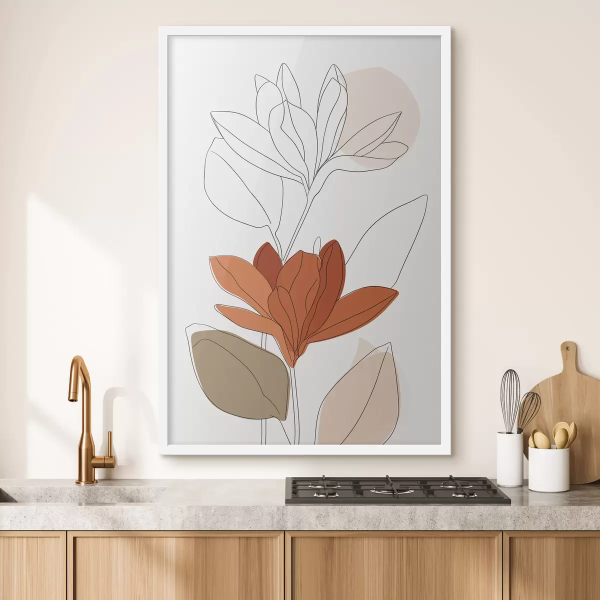 Poster Zarte Blüte f50111