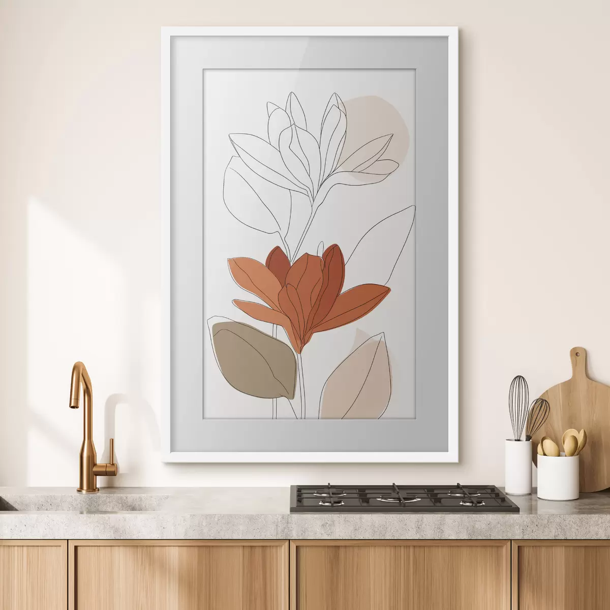 Poster Zarte Blüte f50111