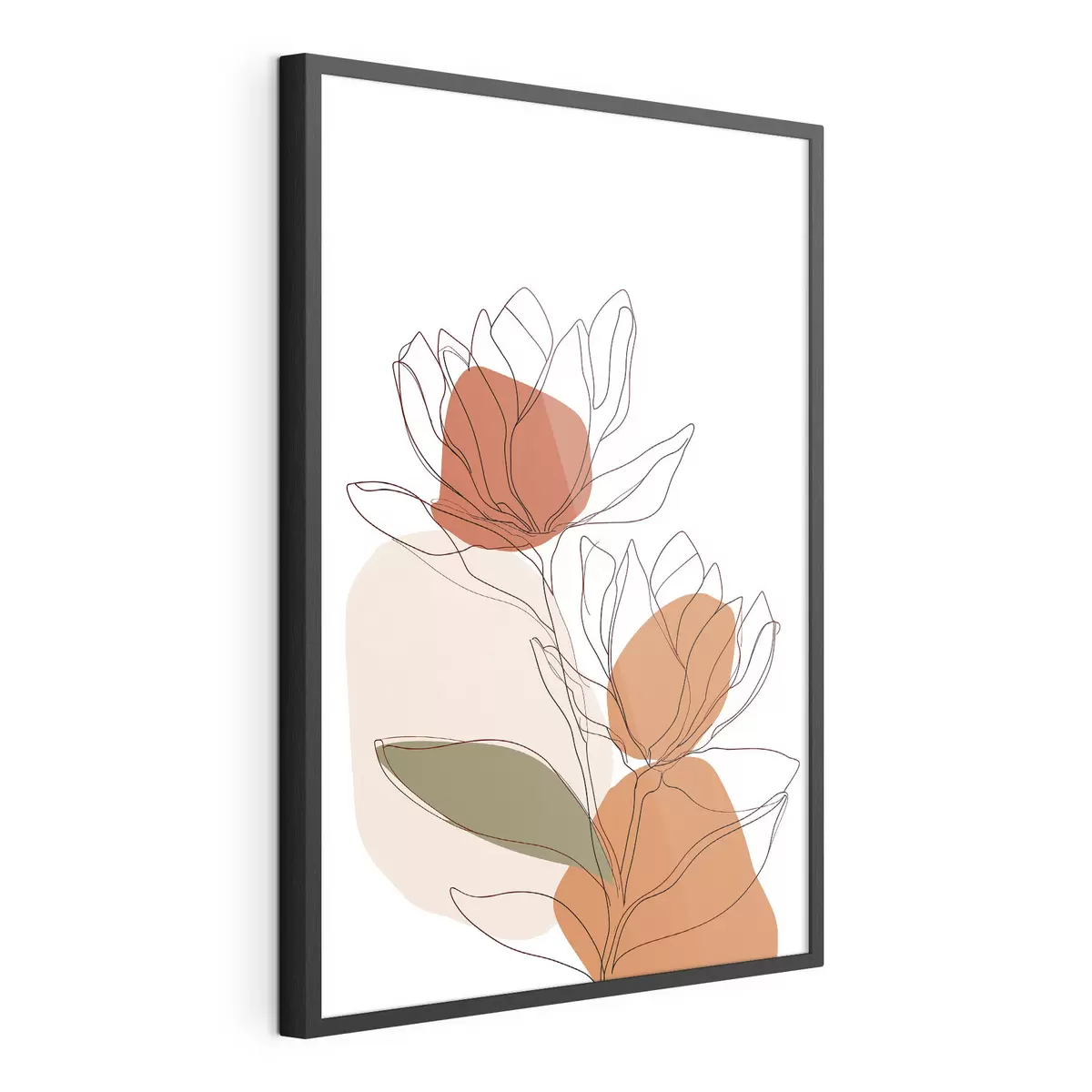 Poster Botanisches Mosaik f50112