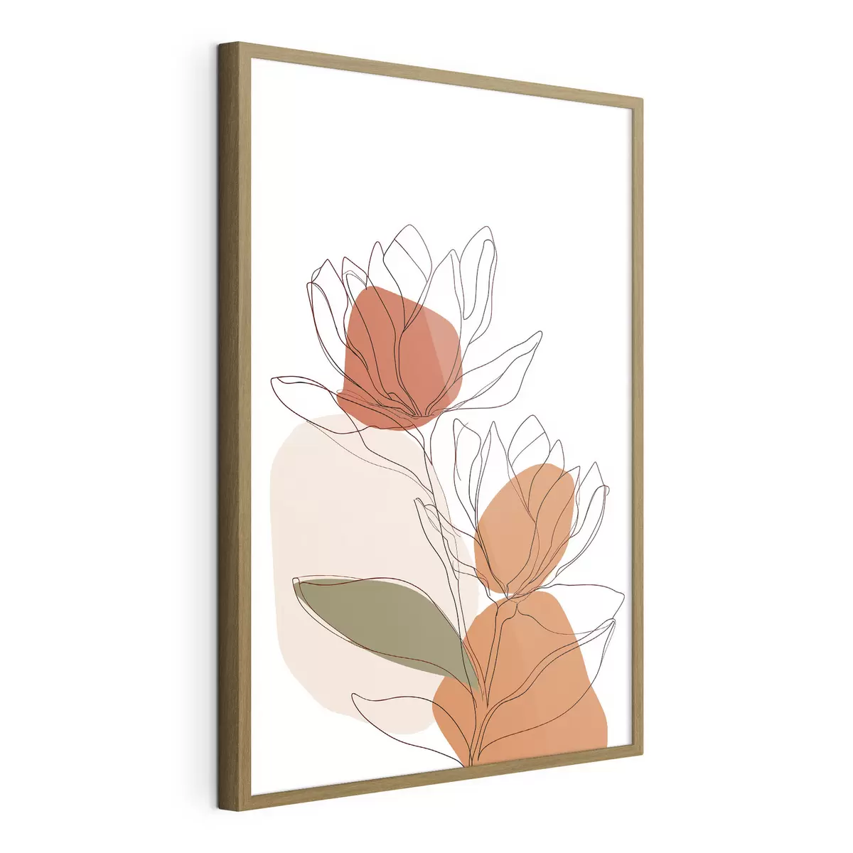 Poster Botanisches Mosaik f50112