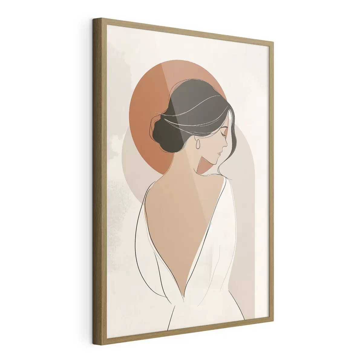 Poster Sanftes Profil f50121