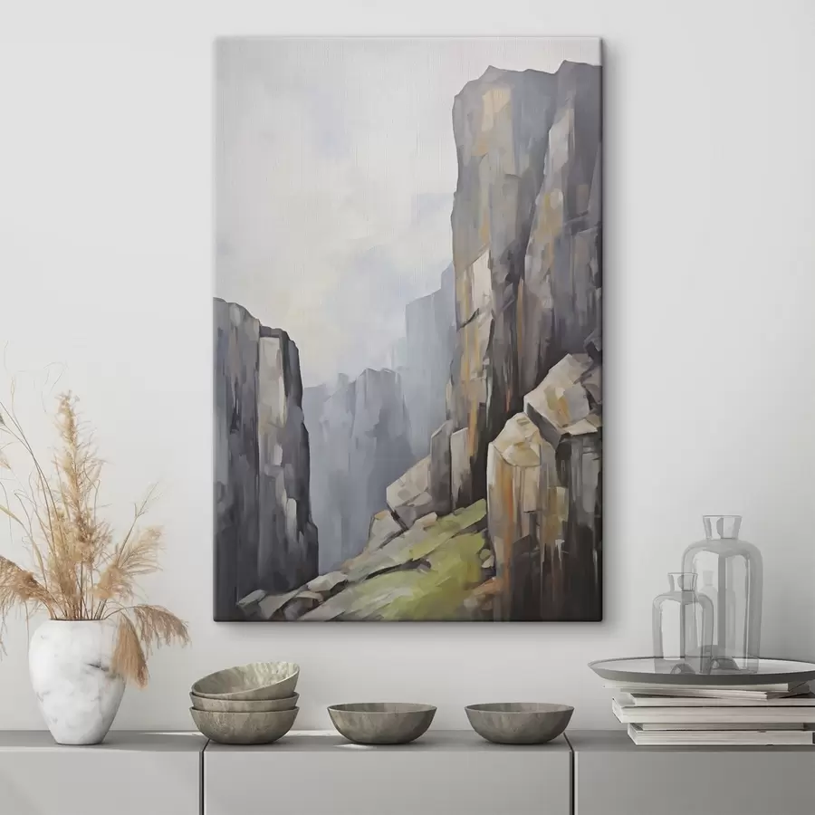 Wandbilder Steine, Nachahmung der Malerei s50134