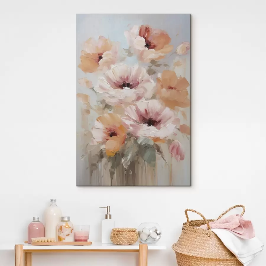 Wandbilder Blumen, Imitationsgemälde s50141