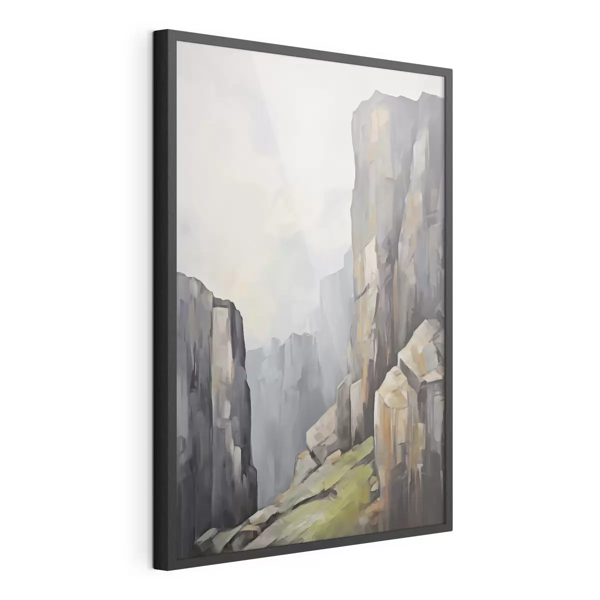 Poster Steine, Nachahmung der Malerei f50134