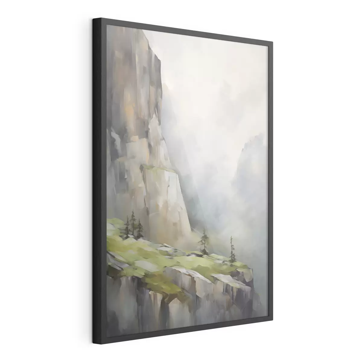 Poster Berglandschaft, Nachbildung eines Gemäldes f50135