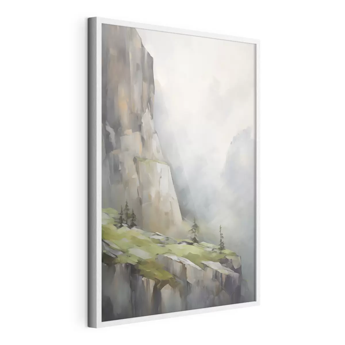 Poster Berglandschaft, Nachbildung eines Gemäldes f50135
