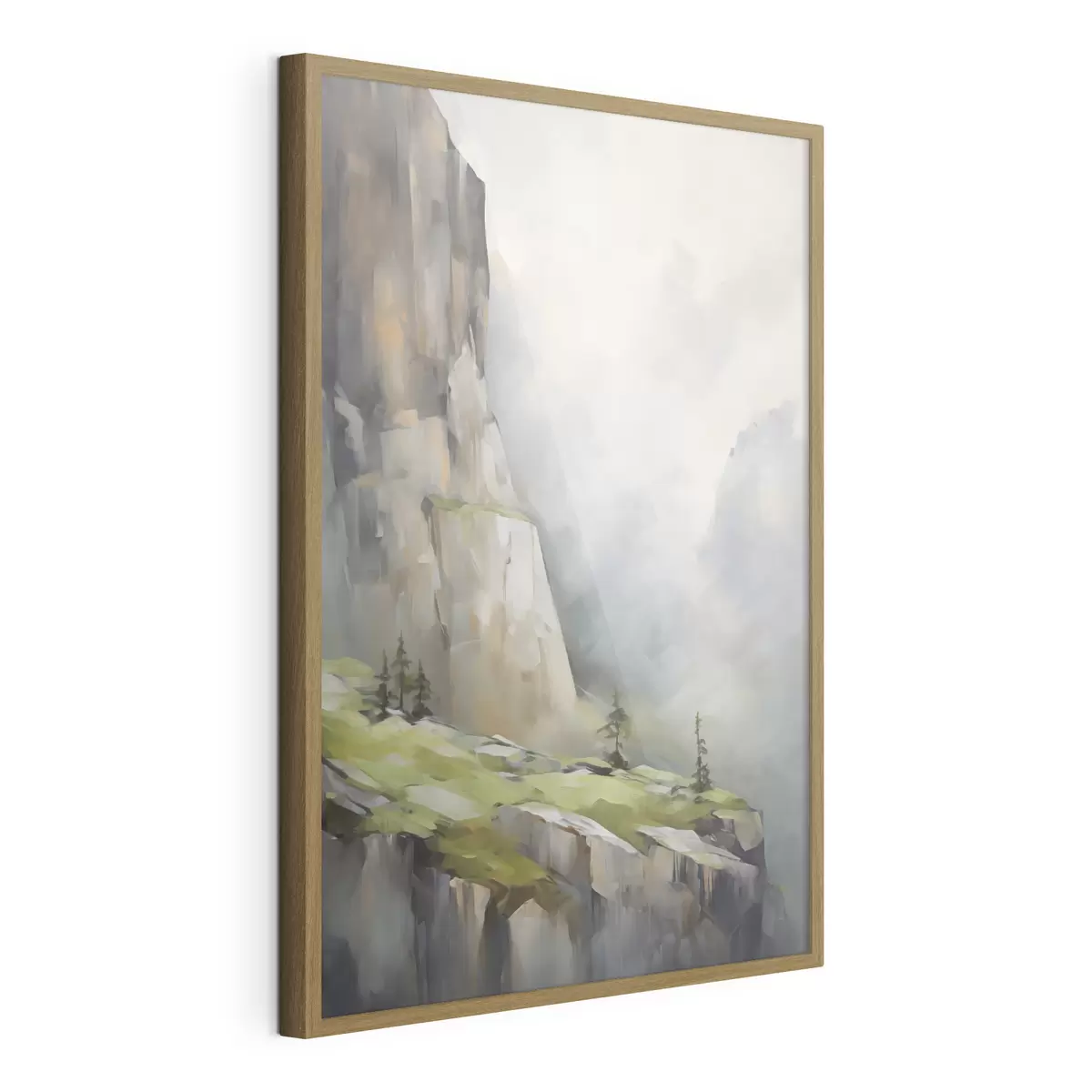 Poster Berglandschaft, Nachbildung eines Gemäldes f50135
