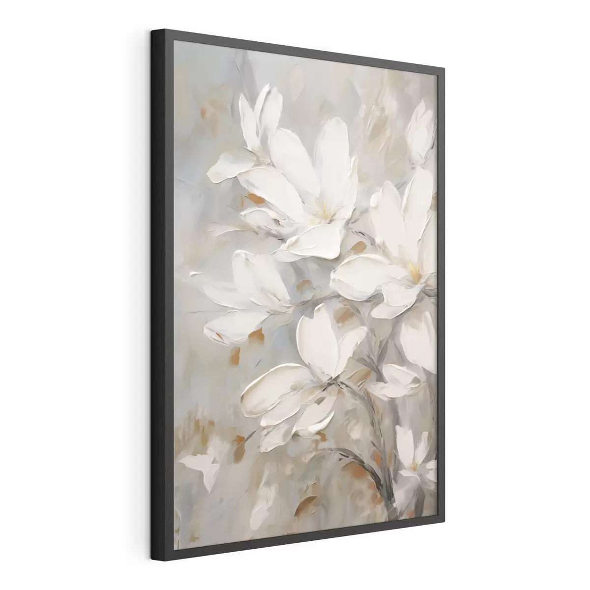 Poster Abstrakte Blumen, Nachbildung eines Gemäldes f50138