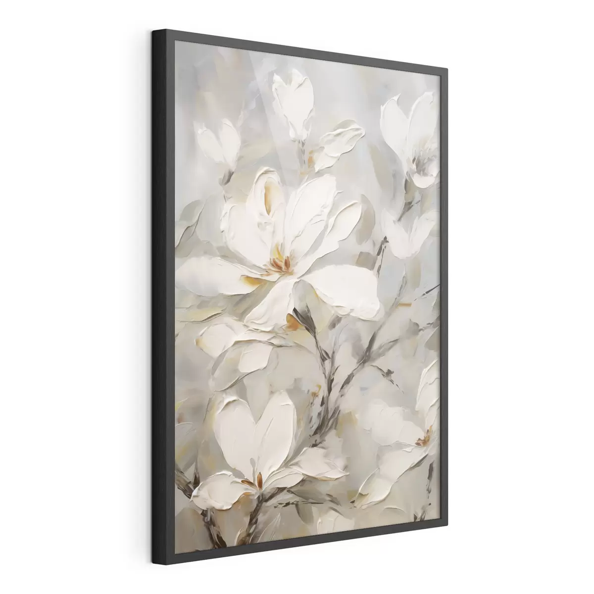 Poster Abstrakte Blumen, Nachbildung eines Gemäldes f50139