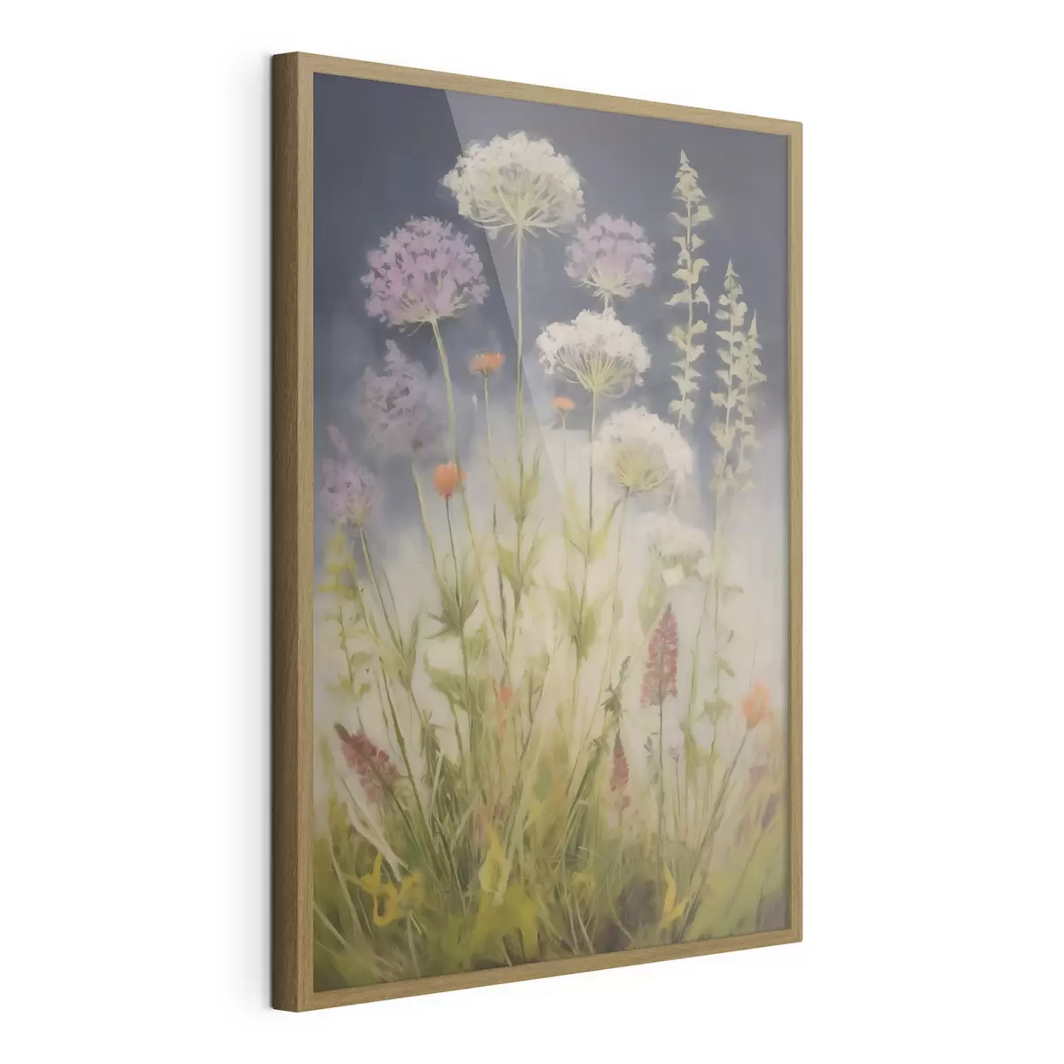 Poster Wiesengräser, Nachahmung eines Gemäldes f50143