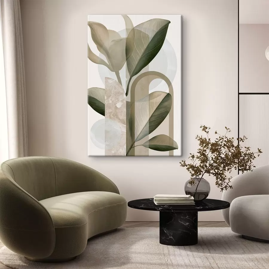 Wandbilder Botanische Geometrie s50081