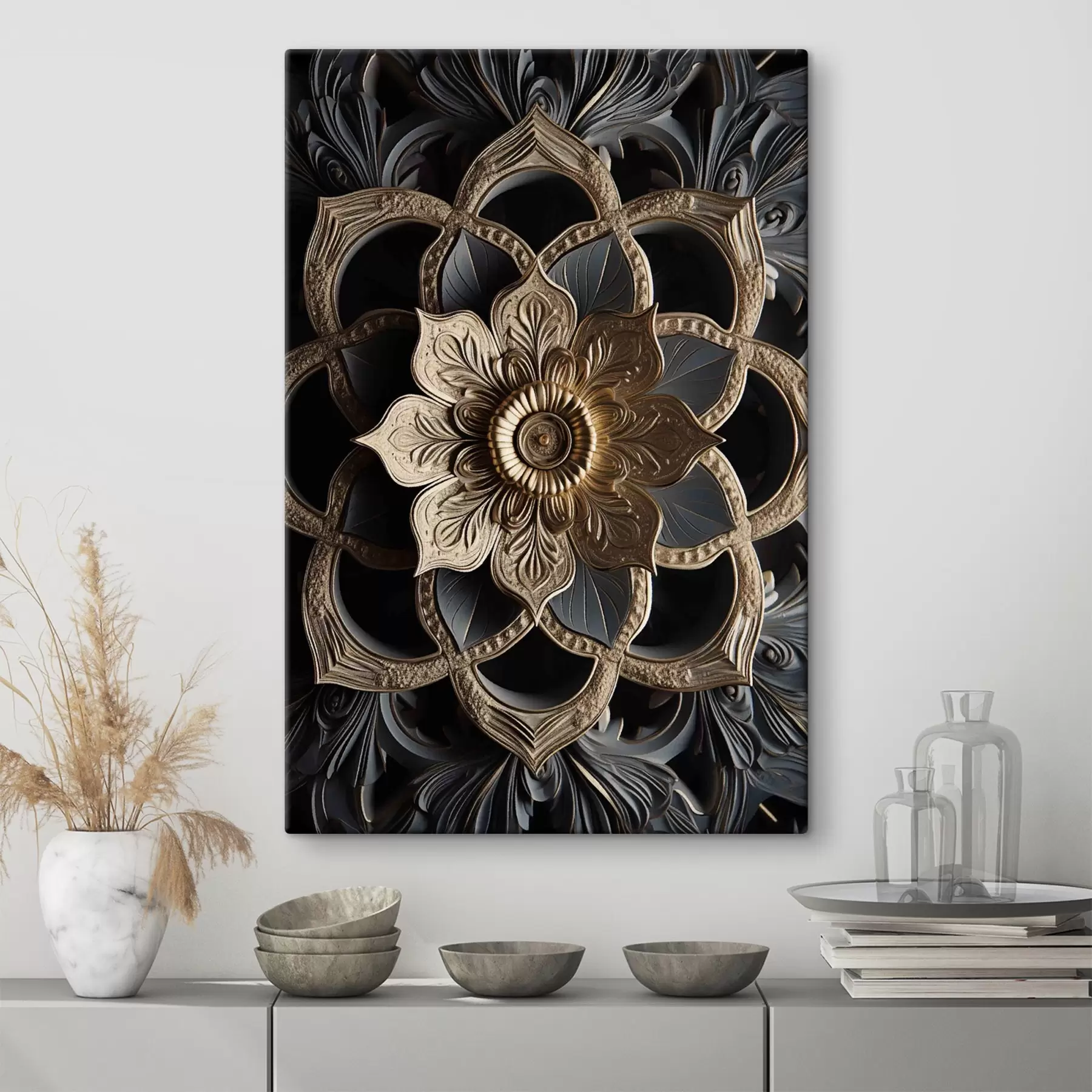 Wandbilder Orientalisches Mandala s50170