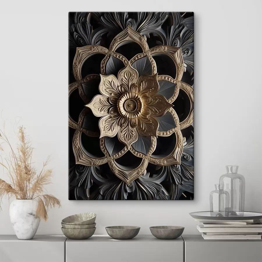 Wandbilder Orientalisches Mandala s50170