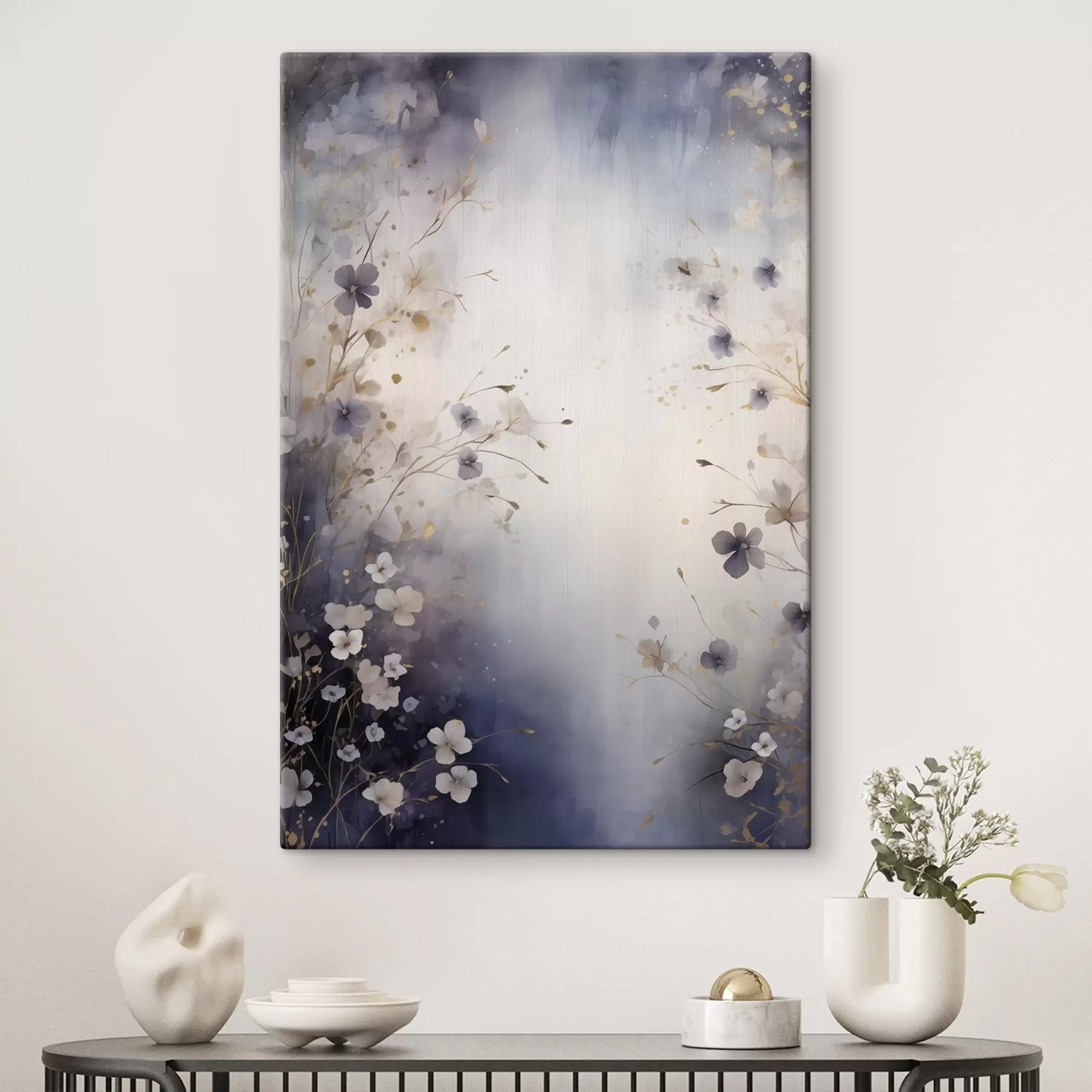 Wandbilder Blumige Dämmerung s50179