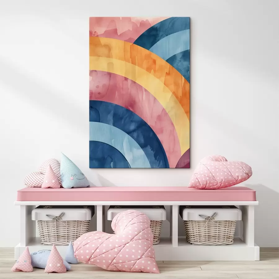 Wandbilder Ein Paar weiße Flamingos s50302