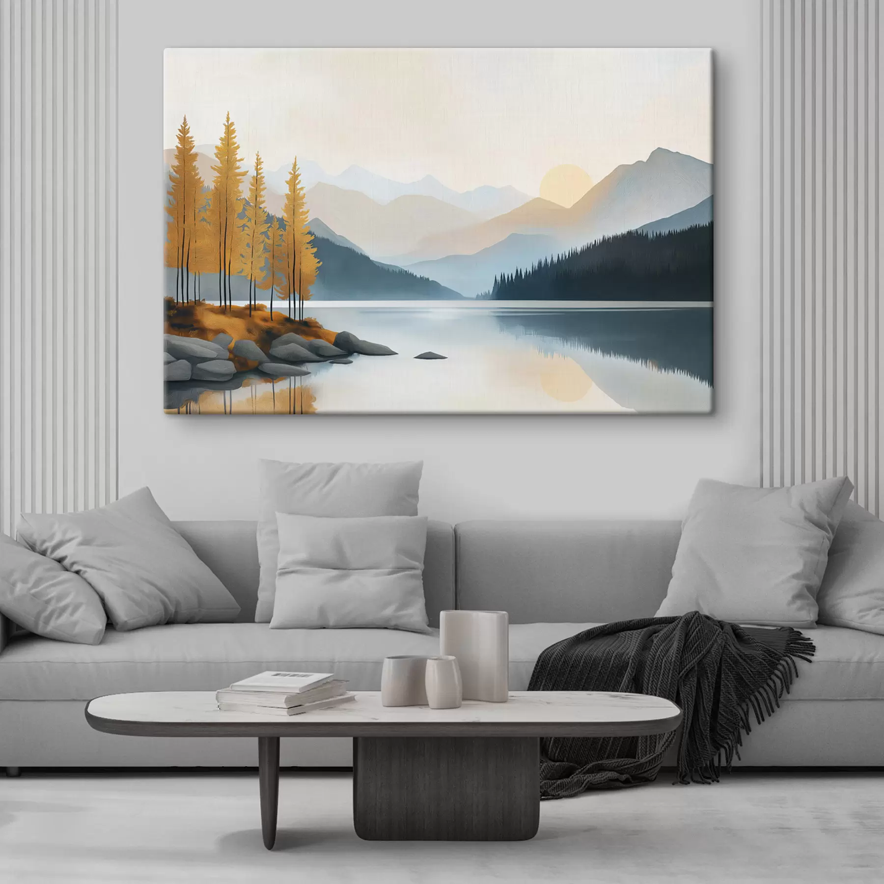 Wandbilder Bergsee s50344
