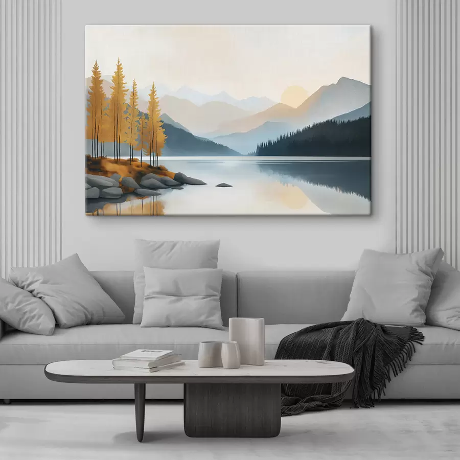 Wandbilder Bergsee s50344