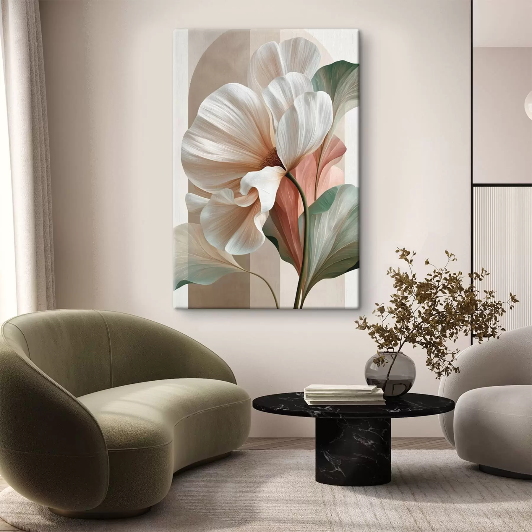 Wandbilder Abstrakte Blume s50310