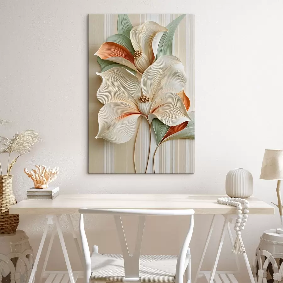 Wandbilder Abstrakte Blumen s50362