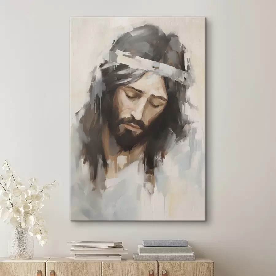 Wandbilder Jesus, Nachahmungsgemälde s50408
