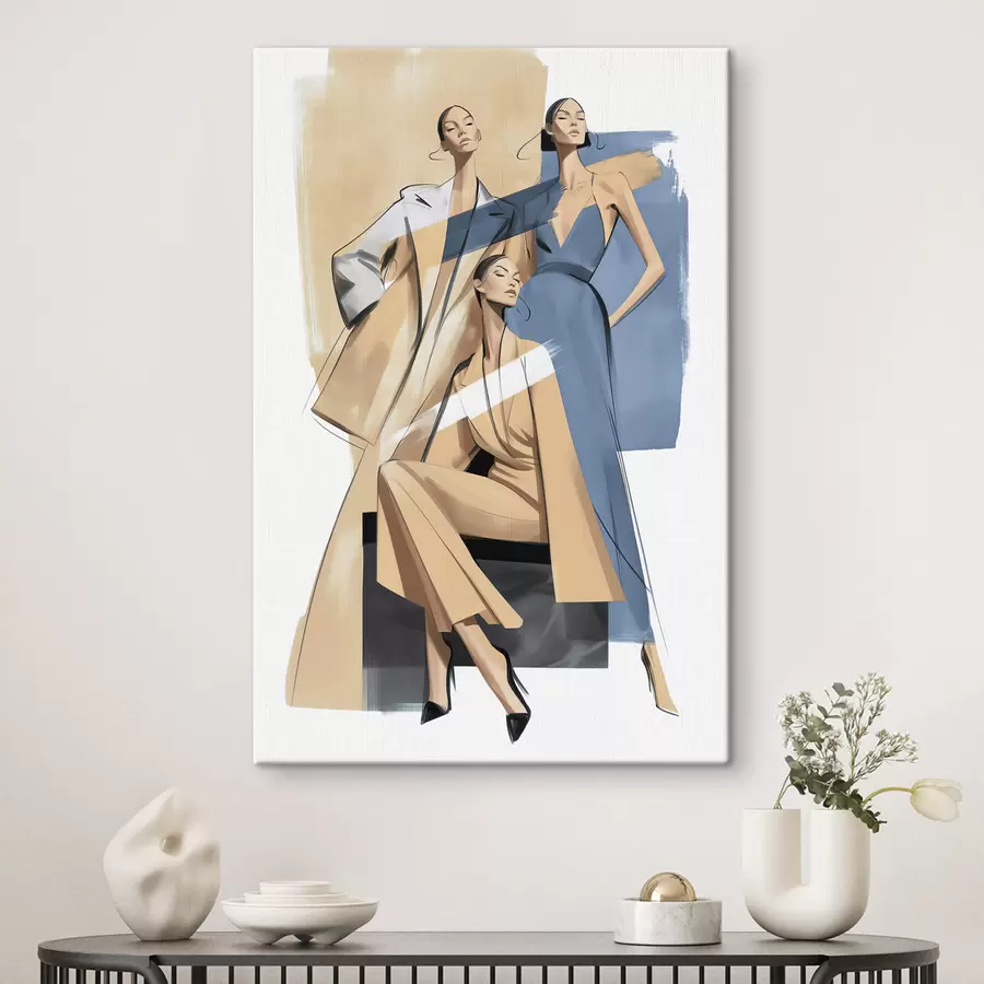 Wandbilder Modebewusste Frauen s50367