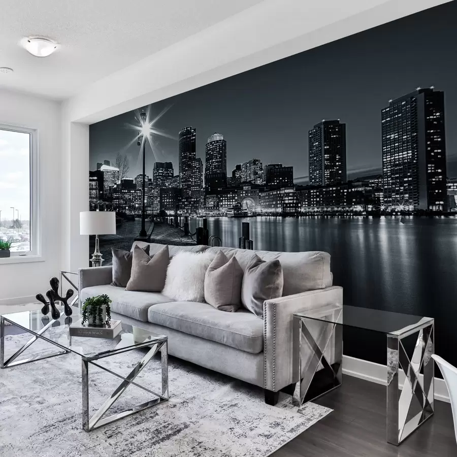 Fototapete Gebäude, Wasser und Himmel u54150