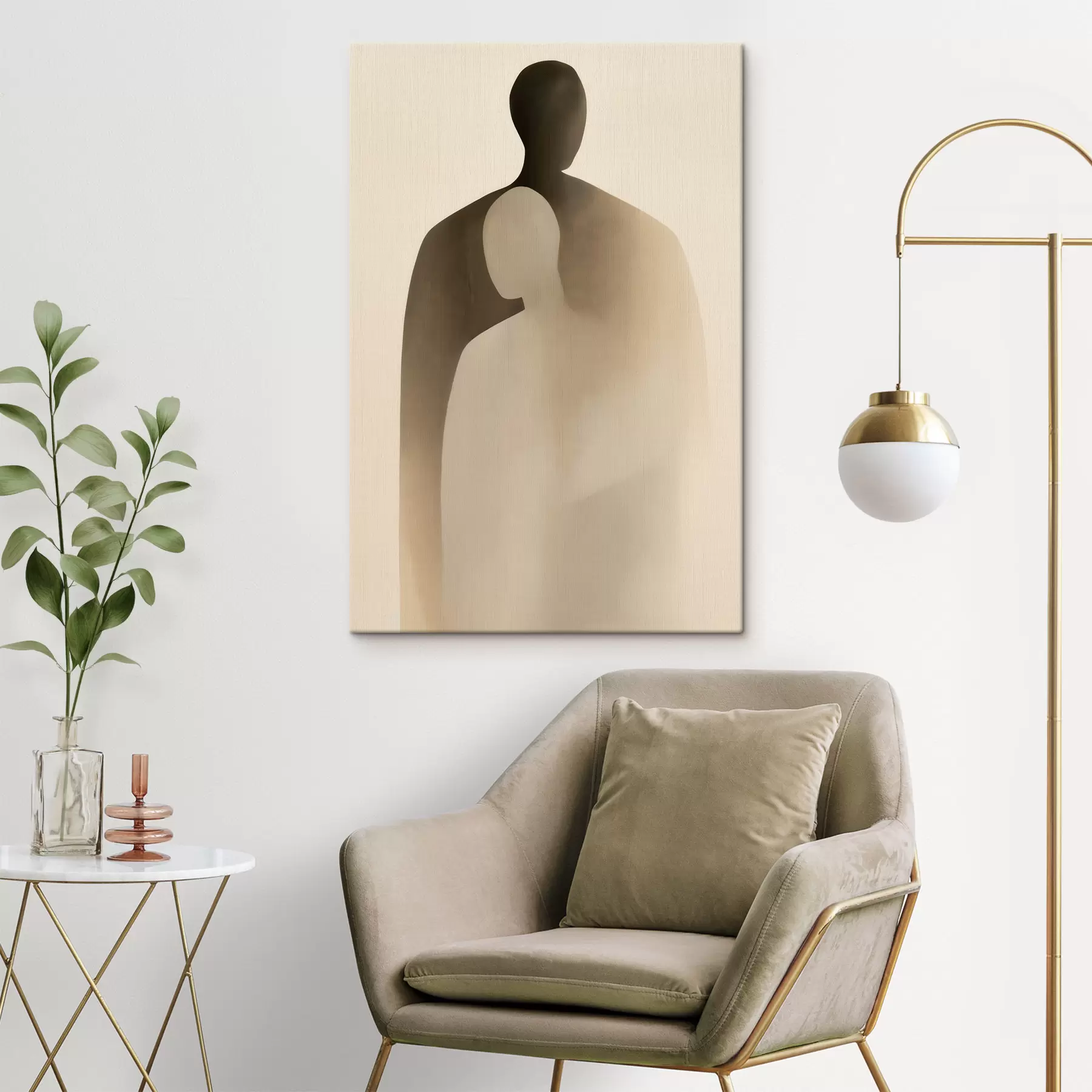Wandbilder Silhouetten s50680