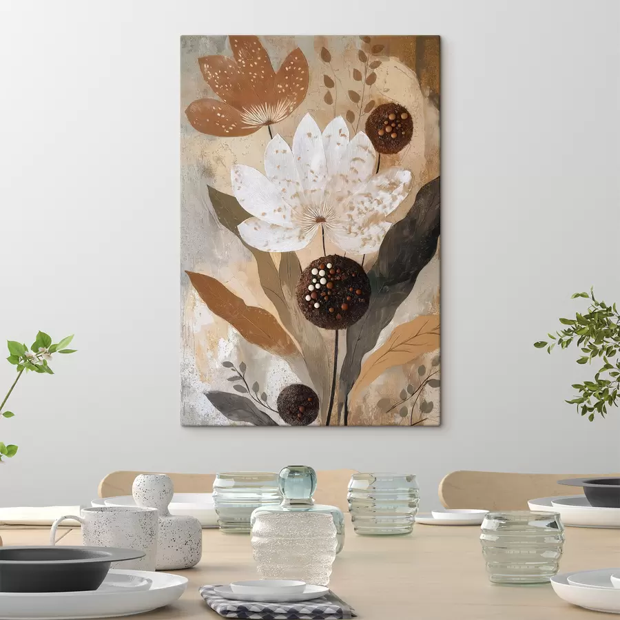 Wandbilder Abstrakte Blumen s50704