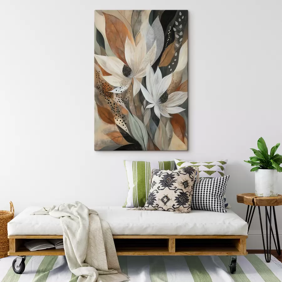 Wandbilder Abstrakte Blumen s50705