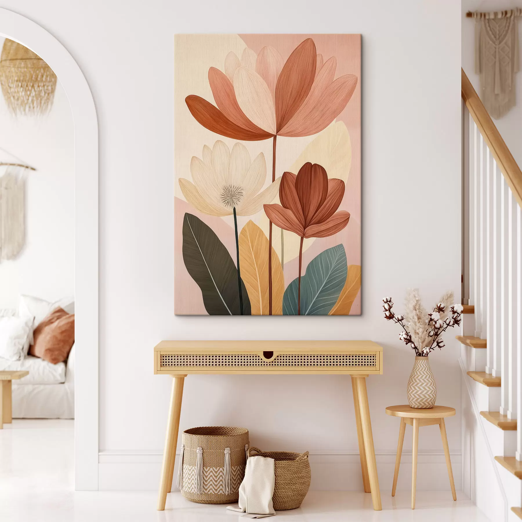Wandbilder Abstrakte Blumen s50706