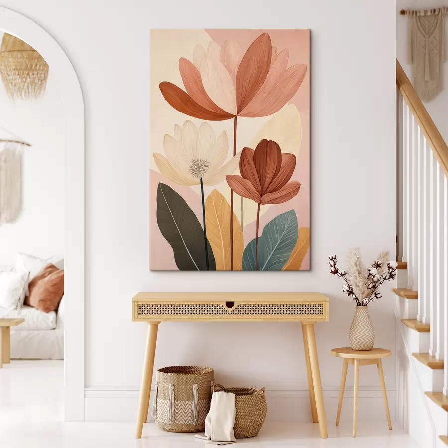 Wandbilder Abstrakte Blumen s50706