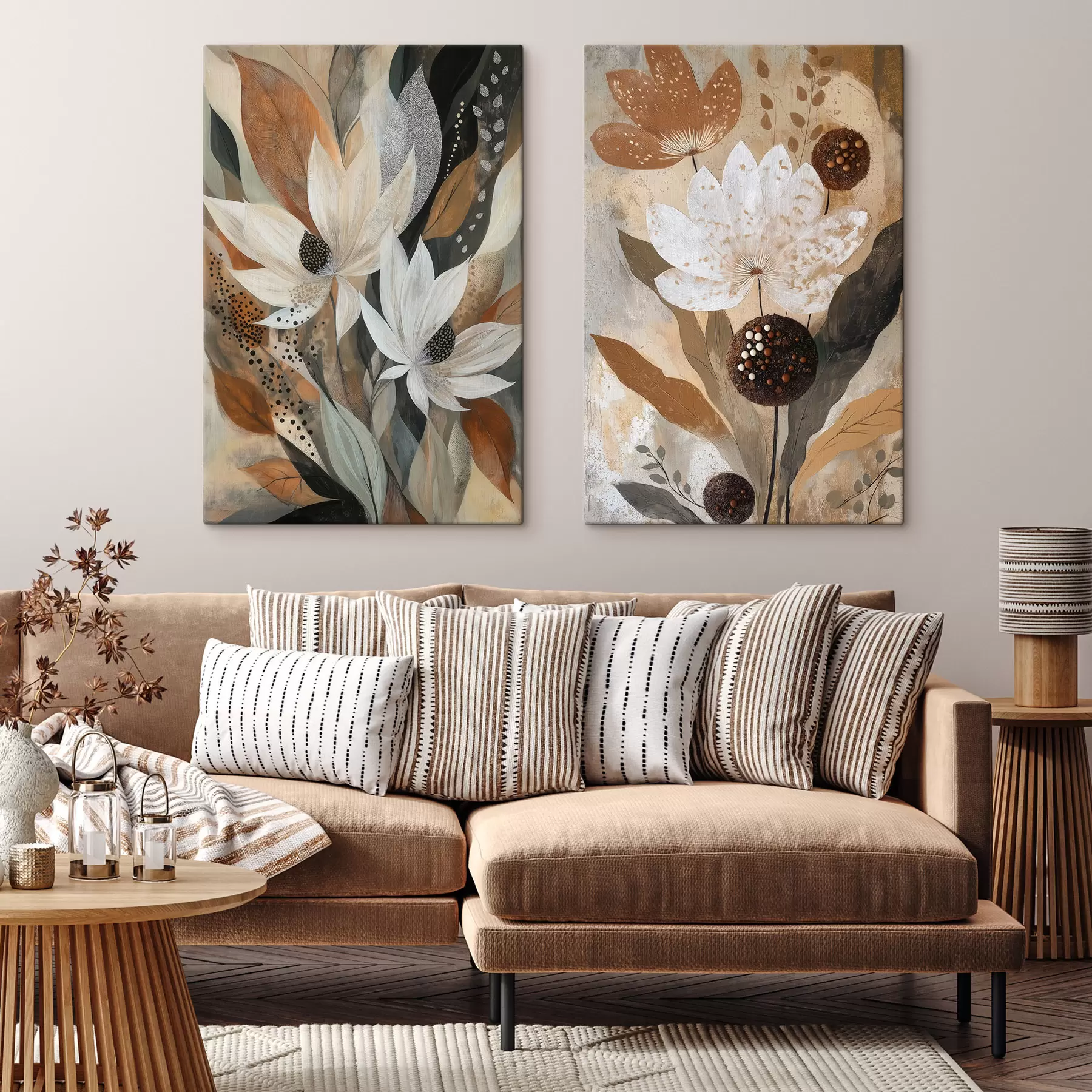 Wandbilder Abstrakte Blumen m30987