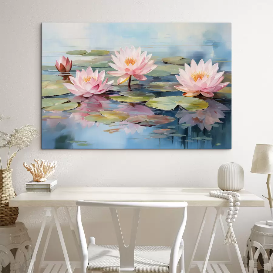 Wandbilder Lotusblumen s50804