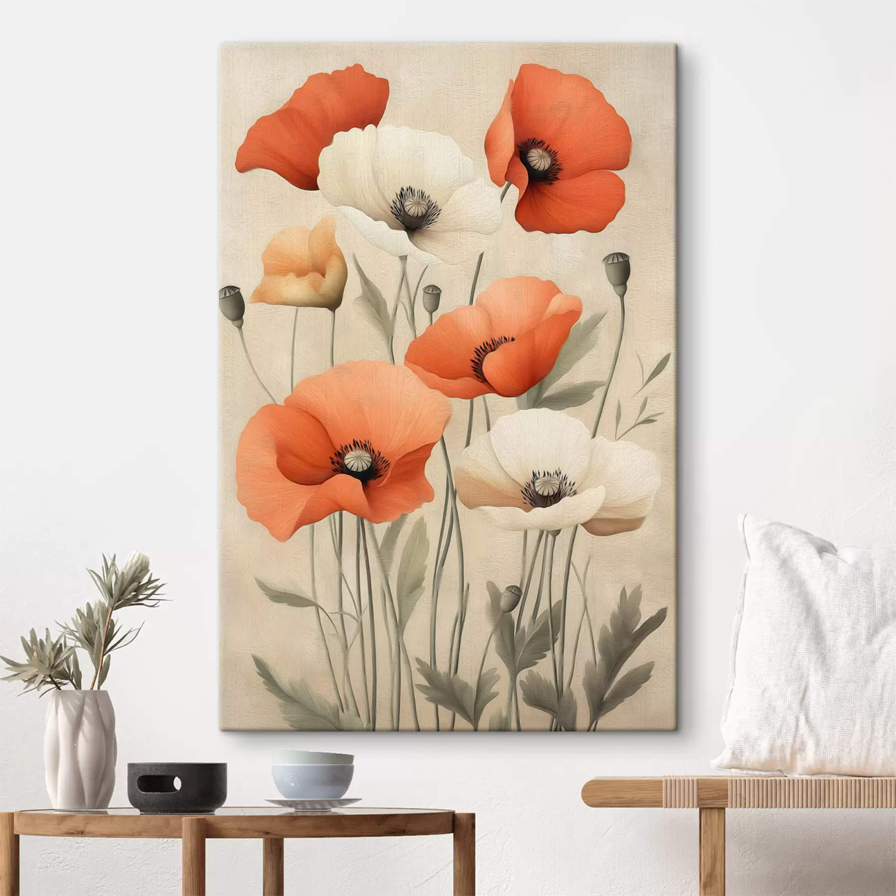 Wandbilder Mohnblumen s50807