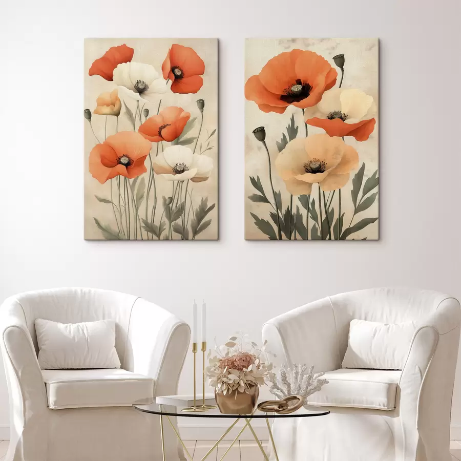 Fototapete Mohnblumen m31016